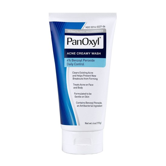 Panoxyl  4% Acne Creamy Wash | Acne Body Wash 170gm