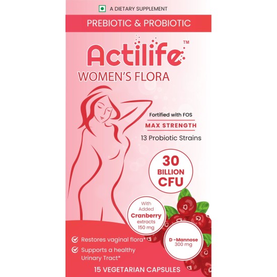 Actilife Women`s Flora 15 Capsules 