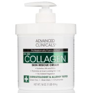Advanced Clinicals Collagen Skin Rescue Lotion
