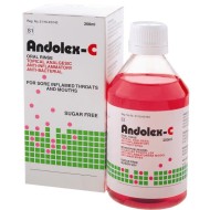 Andolex-C Oral Rinse, 200ml