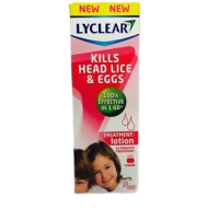Lyclear Head Lice And Eggs Treatment Lotion + Metallic Comb 100ml