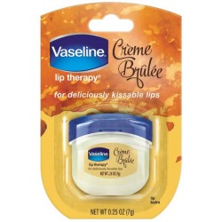Vaseline Lip Therapy Lip Balm, Creme Brulee 0.25 oz Vaseline Lip Therapy Lip Balm, Creme Brulee 0.25 oz