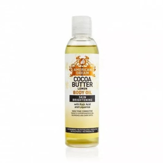 American Dream Cocoa Butter Lemon Body Oil 200ml