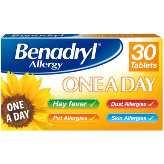 Benadryl One A Day 30s
