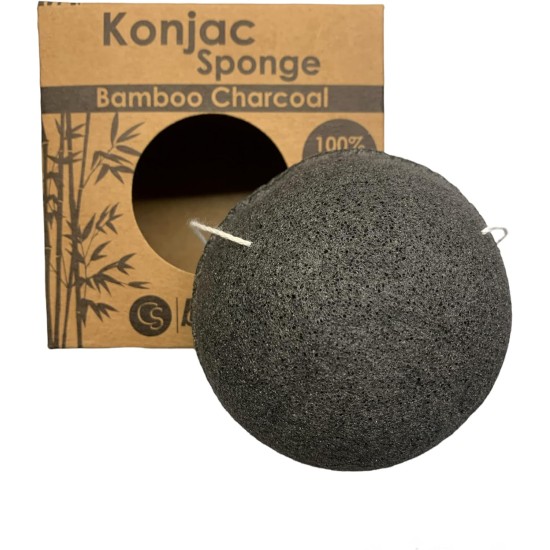 CS Beauty Set of Konjac Sponges Natural (3's)