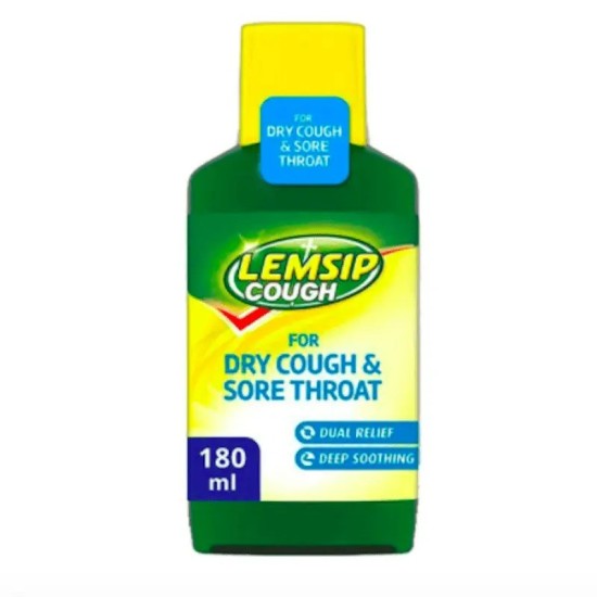 Lemsip Cough for Dry Cough & Sore Throat