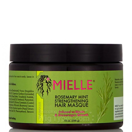 Mielle Organics Rosemary Mint Strengthening Hair Masque, 340g