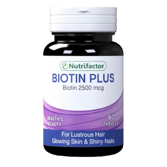 Nutrifactor Biotin Plus 2500 mcg Tabs 60`s