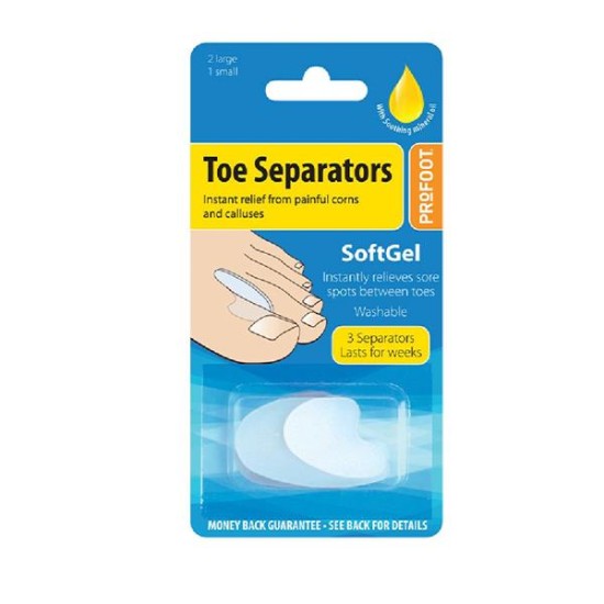 ProFoot Soft Gel Toe Separators