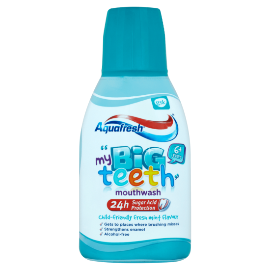 Aquafresh Big Teeth Mouthwash 300ml