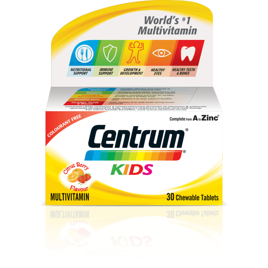 Centrum Kids Chewable 30 Tablets