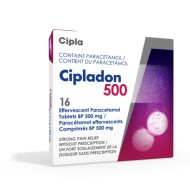 Cipladon 500mg 16 Effervescent Tablets 