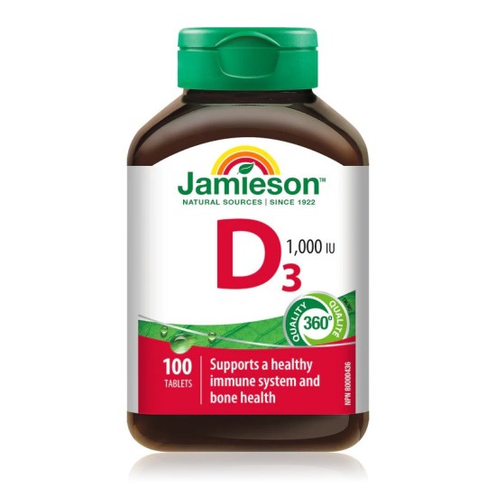 Jamieson Vitamin D3 1000 Tabs