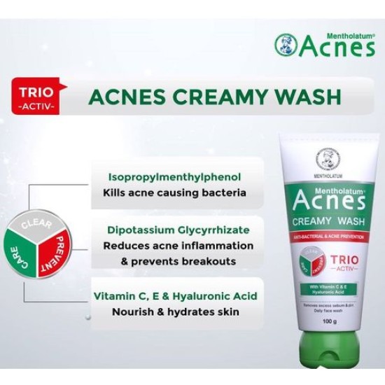 Acnes Trio-activ Creamy Wash 100g