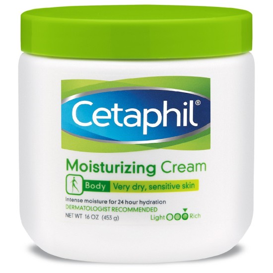 Cetaphil Moisturizing Body Cream For Very Dry Sensitive Skin 453g