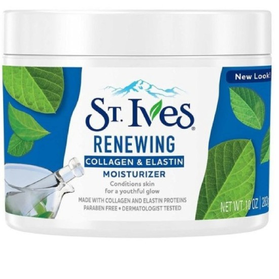St Ives Timeless Skin Collagen Elastin Moisturizer 10 Oz