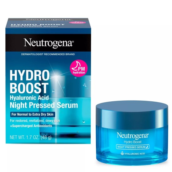 Neutrogena Hydro Boost Night Face Serum for Dry Skin - 1.7 fl oz