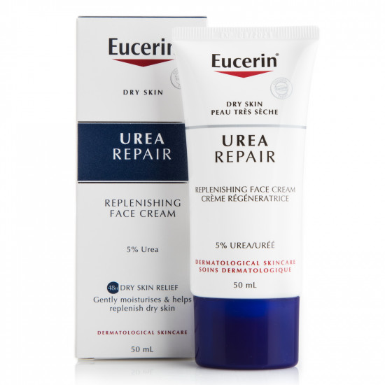 Eucerin Urea Repair Replenishing Face Cream 5% Urea 50ml