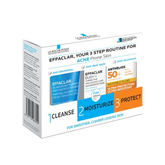 La Roche-Posay Effaclar Acne Kit 3 in 1