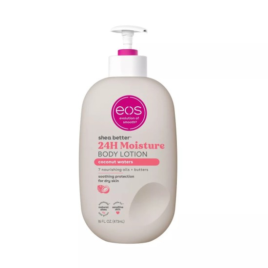 Eos Shea Better Moisture Body Lotion - Coconut Waters - 473ml