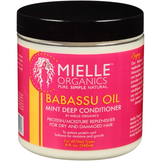 Mielle Organics Babassu Oil Mint Deep Conditioner 8oz