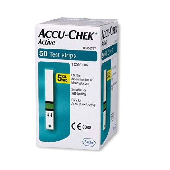Accu Chek Active Strips 50 Pack