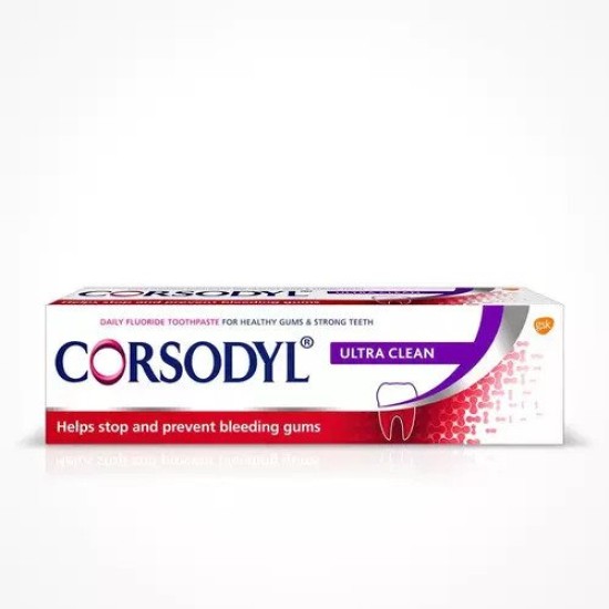 Corsodyl Ultra Clean Gum Care Toothpaste 75ml