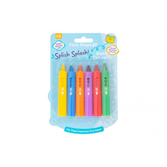 First Steps Bath Crayons (Pack Of 6)