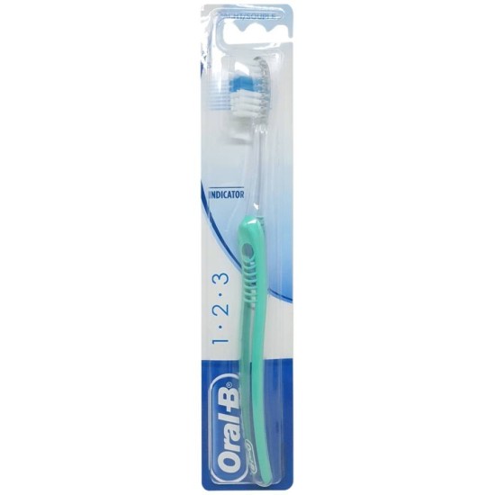 Oral-B 1-2-3 Indicator Soft Toothbrush