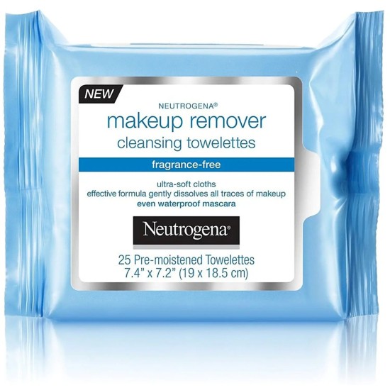 Neutrogena Make-Up Remover Cleansing Towelette, Fragrance-Free