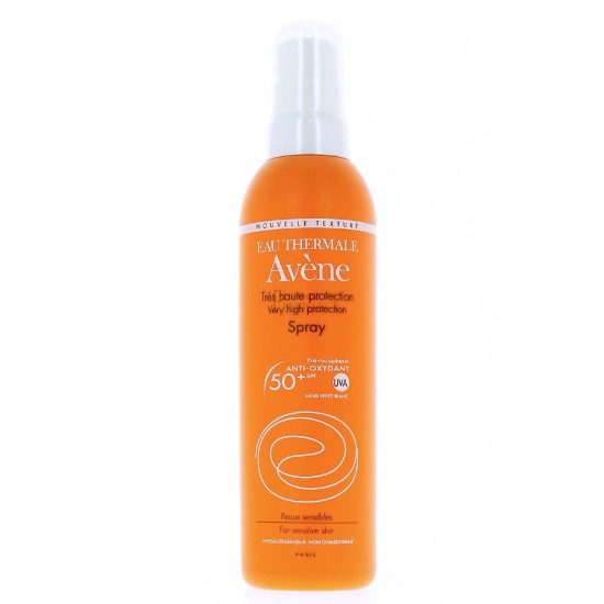 Avene Very High Protection Sensitive Skin Spray Spf 50+ 200ml