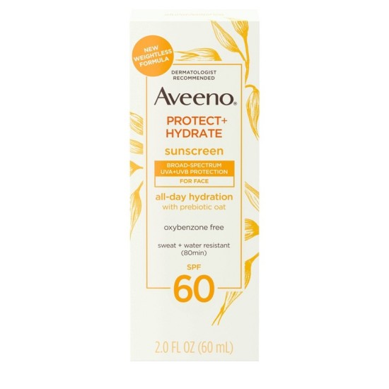 Aveeno Protect & Hydrate Sunscreen Body Lotion Spf 60