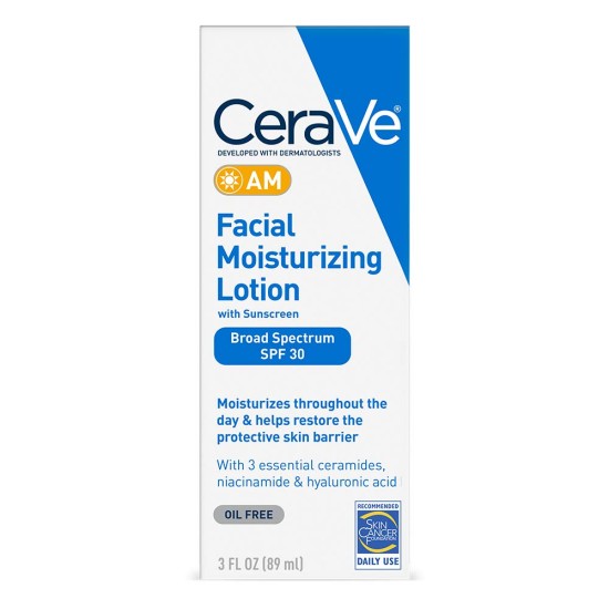 Cerave Am Facial Moisturizing Lotion Spf 30 3 Oz