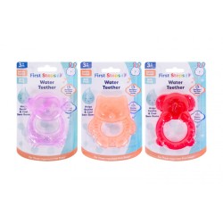First Steps Water Filled Baby Teether 3 Assorted Designs First Steps Water Filled Baby Teether 3 Assorted Designs