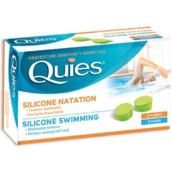 Quies Silicone Ear Plugs 3 Pairs