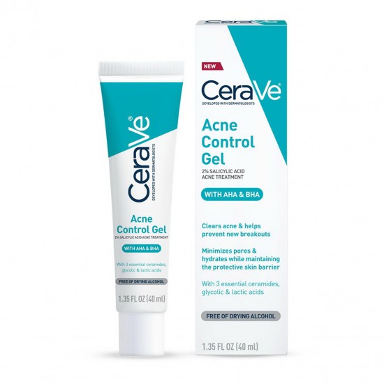 CeraVe Salicylic Acid Acne Treatment Control Gel