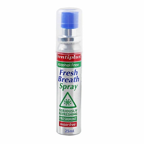 Dentiplus Fresh Breath Spray Freshmint Spray 25ml Dentiplus Fresh Breath Spray Freshmint Spray 25ml