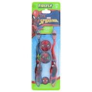 Firefly Spiderman Toothbrush Twin Pack with Caps for Kids