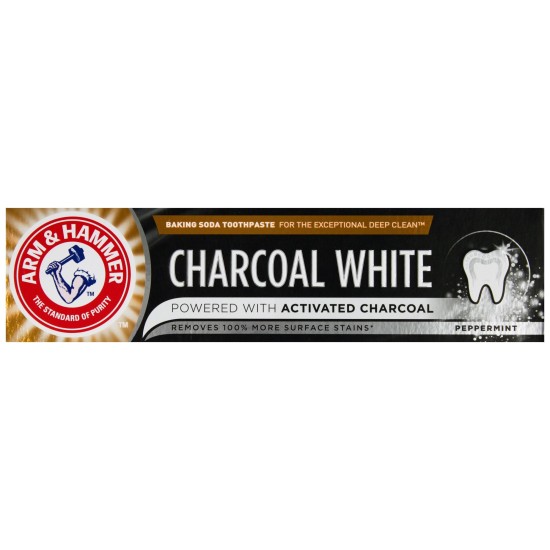 Arm And Hammer Charcoal White Toothpaste 75ml