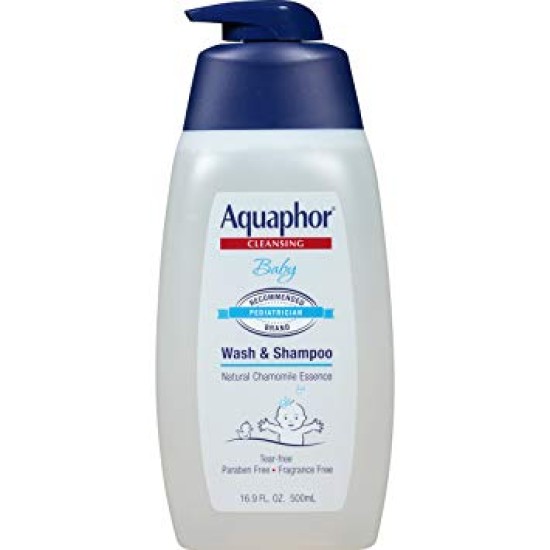 Aquaphor Baby Gentle Wash And Shampoo 8.4oz