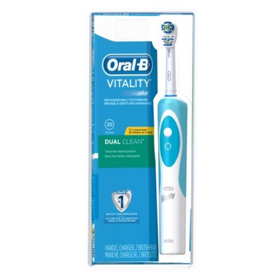 Oral B Dual Clean Rechargeable Electric Toothbrush
