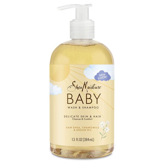 Shea Moisture Shampoo and Baby Wash