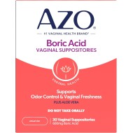 AZO Boric Acid Suppositories