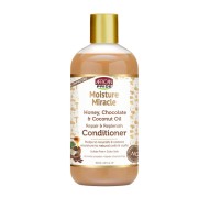 African Pride Moisture Miracle Honey, Chocolate & Coconut Oil Conditioner 12oz