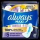 Always Maxi Size 5 Extra Heavy Overnight Pads with Wings 27 Pads Always Maxi Size 5 Extra Heavy Overnight Pads with Wings 27 Pads