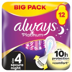 Always Platinum Ultra Thin Pads 12 Pads