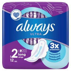 Always Ultra Long Pads with Wings 12 Pads