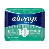 Always Ultra Normal Wings 10 Pads