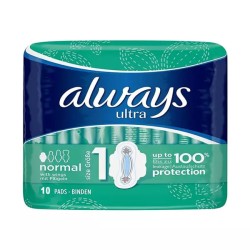 Always Ultra Normal Wings 10 Pads