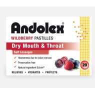 Andolex Wildberry Pastilles 20 Lozenges